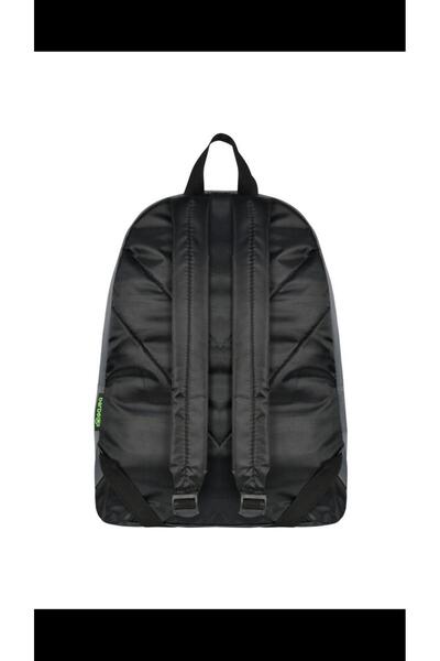 HSDemirci Unisex αθλητικό σακίδιο πλάτης - Αδιάβροχο μαύρο ύφασμα