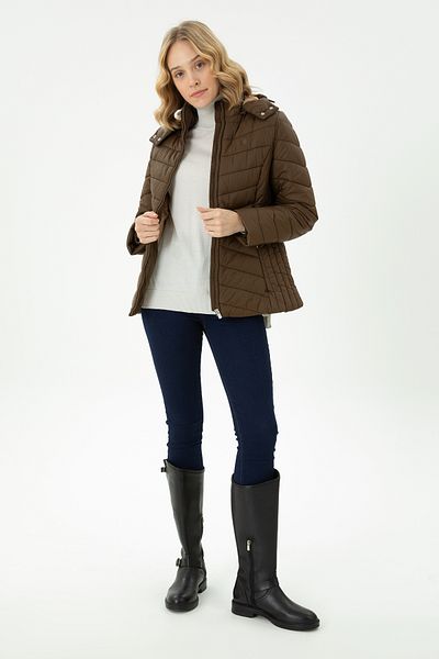 U.S. Polo Assn. Women's Coconut Coat 50269102 -Vr153