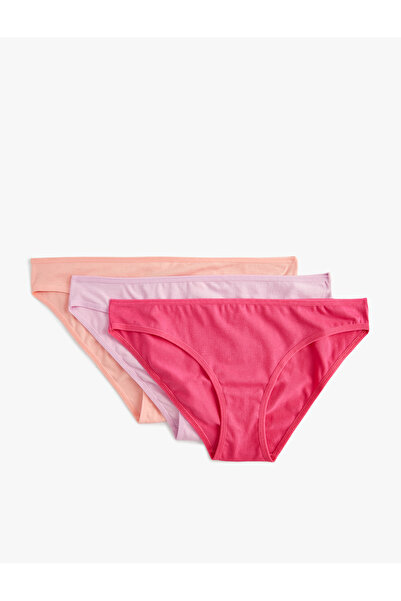 Koton Slip de bază din bumbac, pachet de 3 chiloți