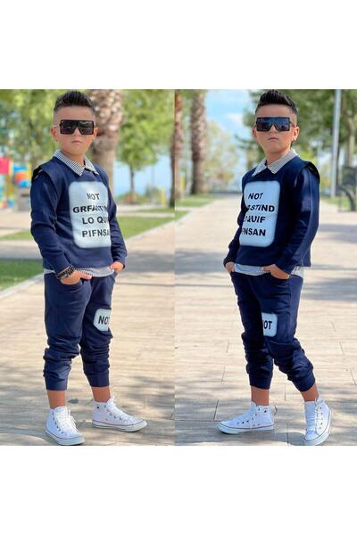 KOKOŞ BEBEK Boy's Shirt 3 Piece Set |   Between 3/4 Years