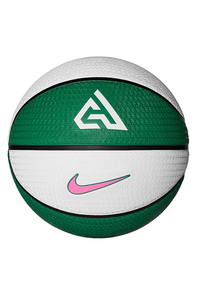 Nike Antetokounmpo Deflated Basketball Ball - Unisex Green, Playground 8P 2.0 G, N.100.4139.331.07