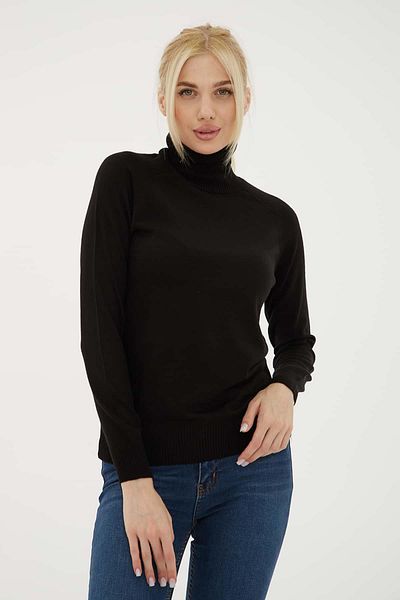 Fashion Friends Pulover cu gât negru