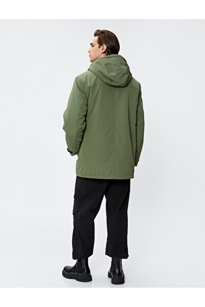 Koton Men's Green Coat