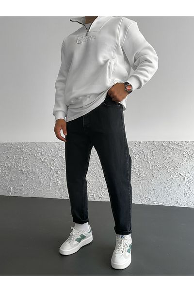 BYBASICMAN Boyfriend Black - Ke-189/377/324/468/305 Μοντέλο ύφασμα