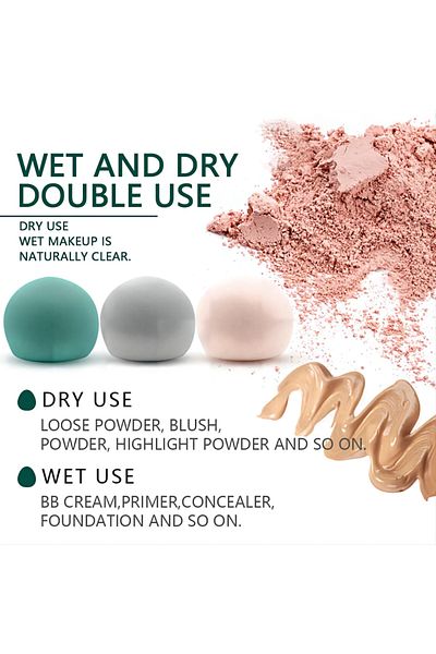 Soho N.Y.C. Set of 3 Vegan Makeup Sponges