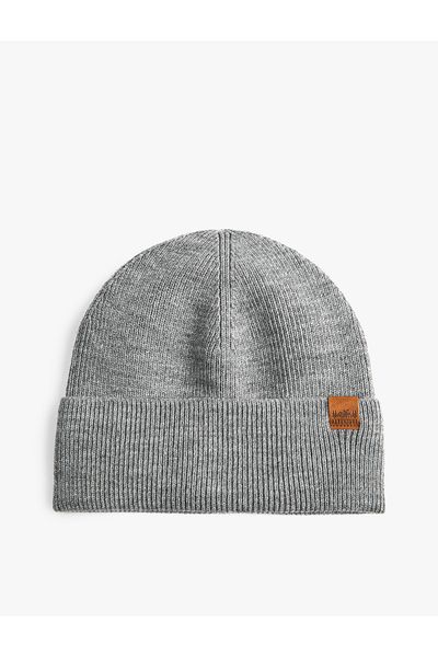 Koton Πολυεπίπεδο Beanie Slogan τυπωμένο με λεπτομέρεια ετικέτας
