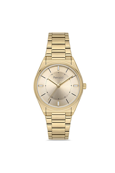 Ferrucci FER.03311M.05 ساعة يد نسائية بسلك فولاذي