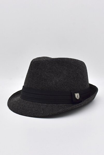 Külah Pălărie Fedora cu model afumat pentru femei