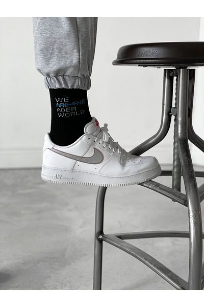 BYBASICMAN Std World Black Socks