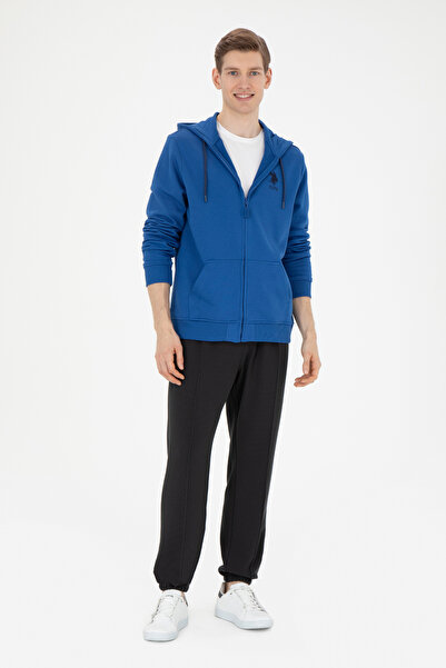 U.S. Polo Assn. Erkek Saks Örme Hırka 50269401-VR045