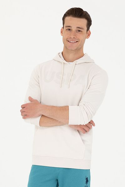 U.S. Polo Assn. Men's Stone Basic Sweatshirt 50269396 -Vr049
