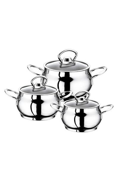 Bambum Rose Globe 6 Piece Deep Pot Set B4247