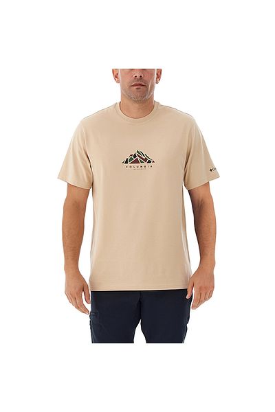 Columbia Tricou de exterior pentru bărbați Rocky Range bej - CS0396-271