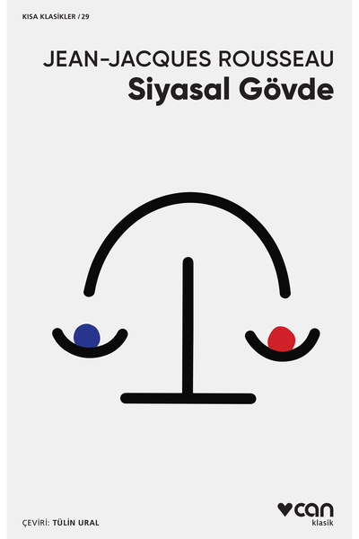 CAN Siyasal Gövde Jean Jacques Rousseau Kitabı 96 Sayfa
