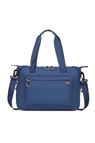 SMART BAGS Дамска чанта за рамо от екстра лека материя 2022-3139, тъмносиня