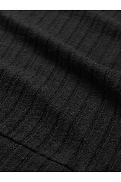 GAP Kız Çocuk Siyah Cozy Softspun Sweatshirt