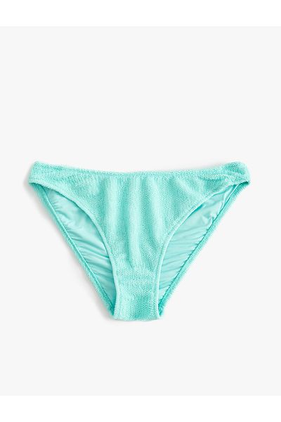Koton Gefüttertes strukturiertes Bikinihöschen