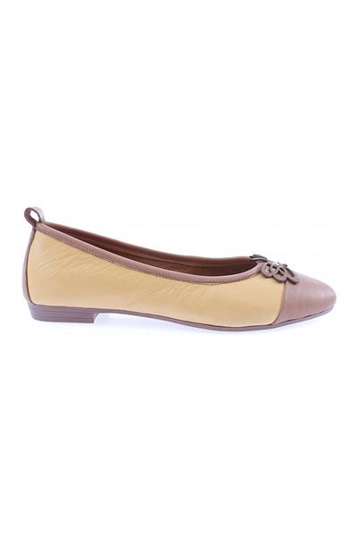 DGN Accesoriu Fluture de damă Zenne Babet din piele naturală muștar 22132110