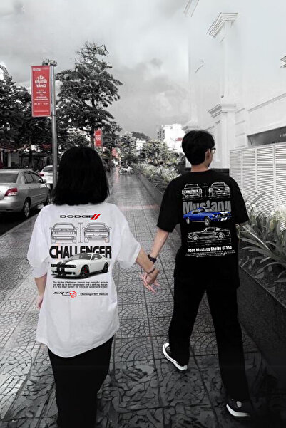 Toum Μπλουζάκι Touz Eyl Dodge & Mustang Retro με τύπωμα