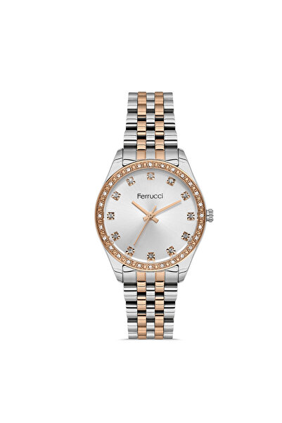 Ferrucci FER.12744M.04 Çelik Kordon Kadın Kol Saati