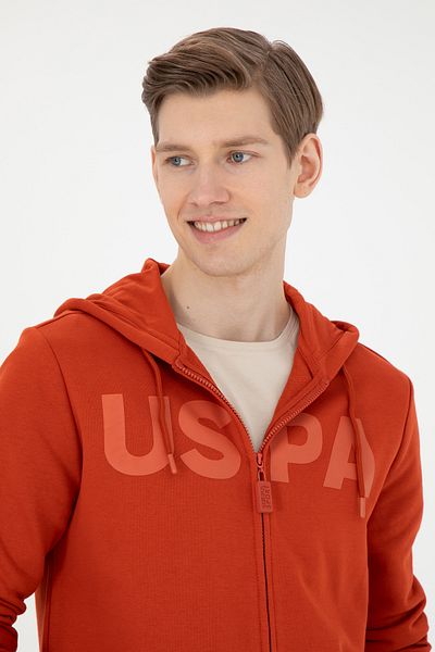 U.S. Polo Assn. Men's Tile Knitted Cardigan 50269394 -Vr031