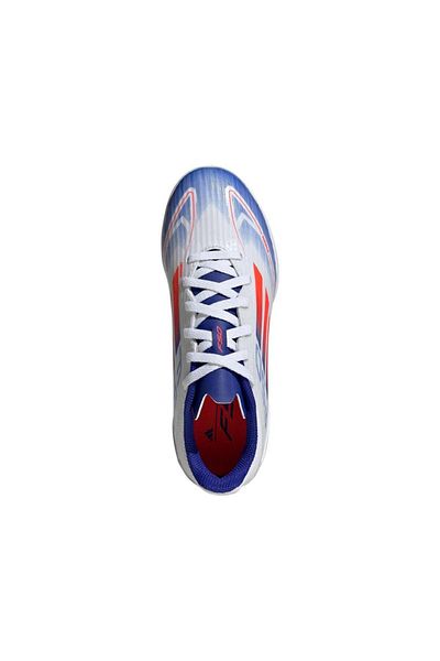 adidas حذاء F50 League للأطفال باللون الأبيض Astroturf (IF1372)