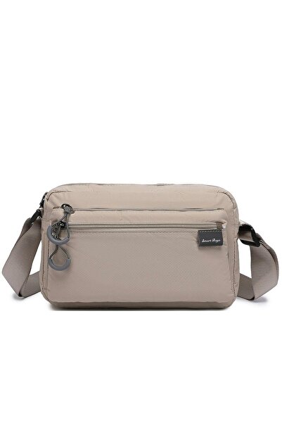 SMART BAGS SMARTBAGS حقيبة كروس نسائية باللون البيج - قماش خفيف، 2022-3148
