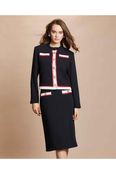 SERPİL Serpil Kadın Siyah Ceket 31138