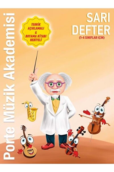 Porte Müzik Yayınları Porte Müzik Akademisi Sarı Defter 1-4