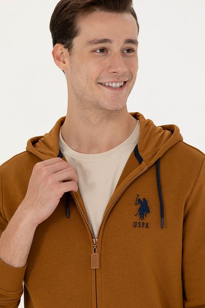U.S. Polo Assn. سترة محبوكة بجوز الهند للرجال 50269401 -vr153