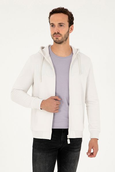 U.S. Polo Assn. Men's Stone Sweatshirt 50269394 -Vr049