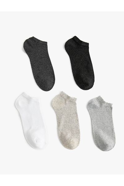 Koton Set of 5 Colorful Booties Socks