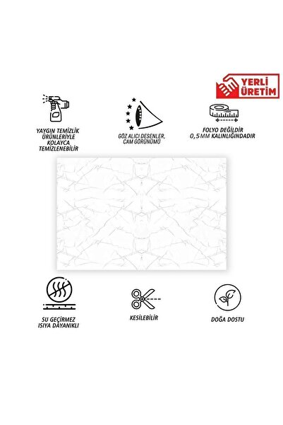 TİNK Kendinden Yapışkanlı Silver Desenli Pvc Panel 41x62 Cm (4 Adet) 1 M²