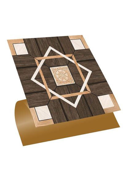 TİNK Kendinden Yapışkanlı Ahşap 015 Desenli Pvc Karo 30x30 Cm (4 ADET) 0,36 M²