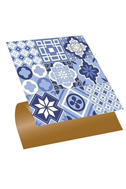 TİNK Kendinden Yapışkanlı Yeni Mavilim Desenli Pvc Karo 30x30 Cm (56 Adet) 5m2