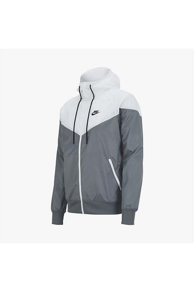 Nike Ανδρικό καθημερινό παλτό με κουκούλα Heritage Essentials Windrunner Da0001-084
