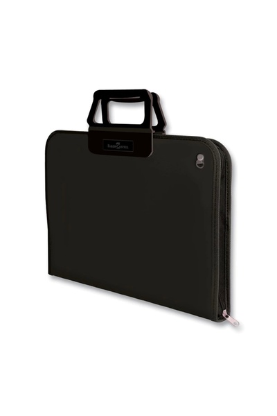 Faber Castell Unisex Siyah Proje Çantası 38x55 cm