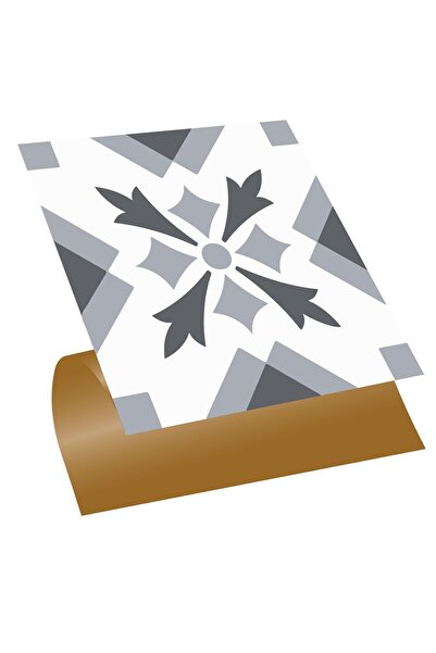 TİNK Kendinden Yapışkanlı Geometrik 05 Desenli Pvc Karo 30x30 Cm (56 ADET) 5m2