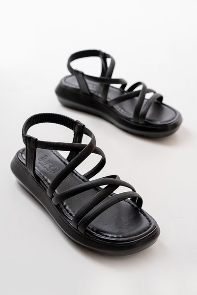 İnfon Ayakkabı Marketi 841-841 Orthopedic Elastic Women's Sandals
