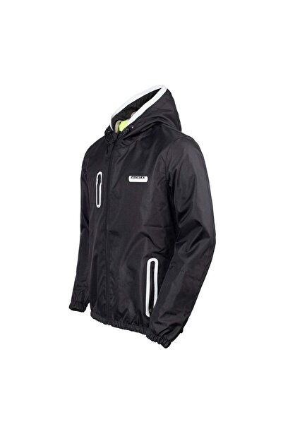 Prosev Motosiklet Yağmurluk Korumalı Kapşonlu Siyah