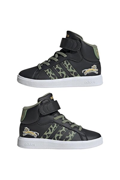 adidas Унисекс маратонки Grand Court Mid Lionking K IF4094