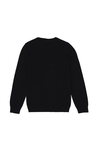 U.S. Polo Assn. Pulover de bază negru pentru băiat 50269409 -VR046