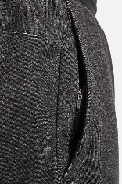 Nike Αθλητικά Παντελόνια Γιόγκα Μαύρα Φούτερ με ελαστική κατασκευή