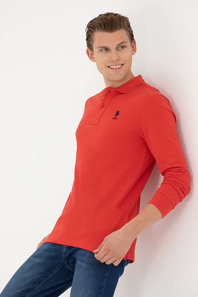 U.S. Polo Assn. Men's Red Basic Sweatshirt 50269404 -Vr030