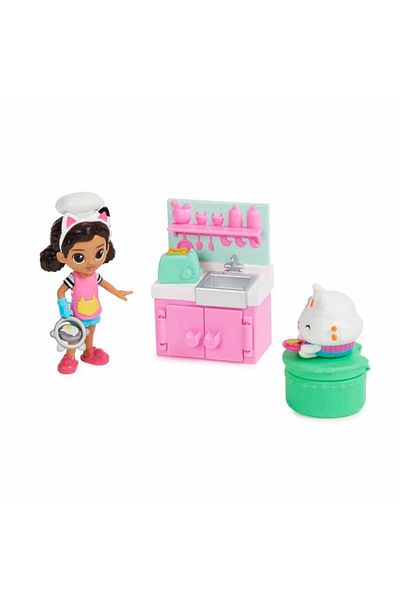 Spinmaster مجموعة لعب غداء ومانش لبيت الدمى من غابي