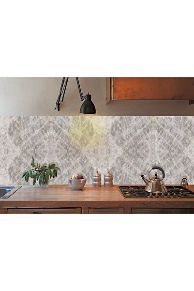 TİNK Kendinden Yapışkanlı Buzlu Gri Mermer Desenli Pvc Panel 41x62 Cm (12 Adet) 3 M²