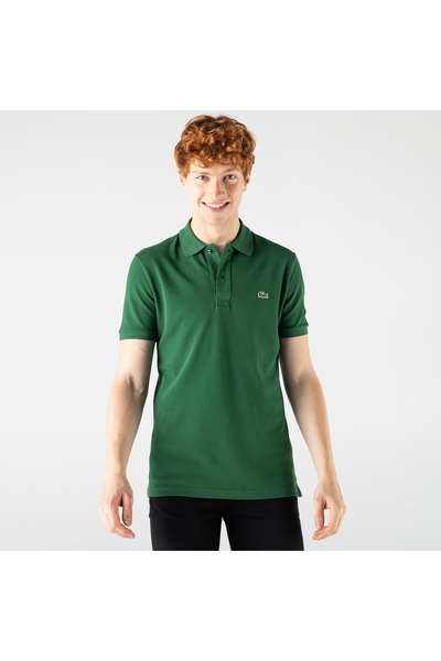 Lacoste L.12.12 Erkek Slim Fit Polo Yaka Yeşil Polo