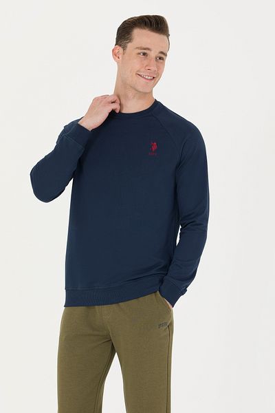 U.S. Polo Assn. Ανδρικό φούτερ Navy Blue Basic 50269412 -vr033