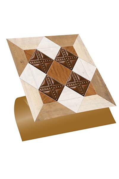 TİNK Kendinden Yapışkanlı Ahşap 009 Desenli Pvc Karo 30x30 Cm (4 ADET) 0,36 M²