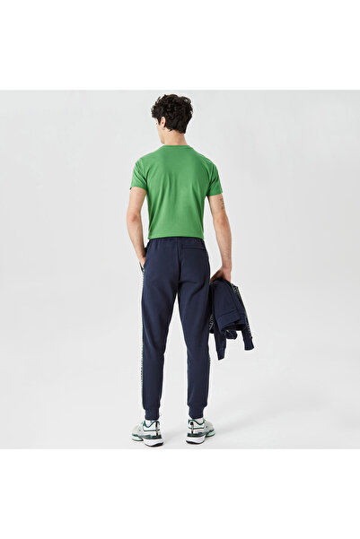 Lacoste Erkek Regular Fit Baskılı Lacivert Eşofman Altı